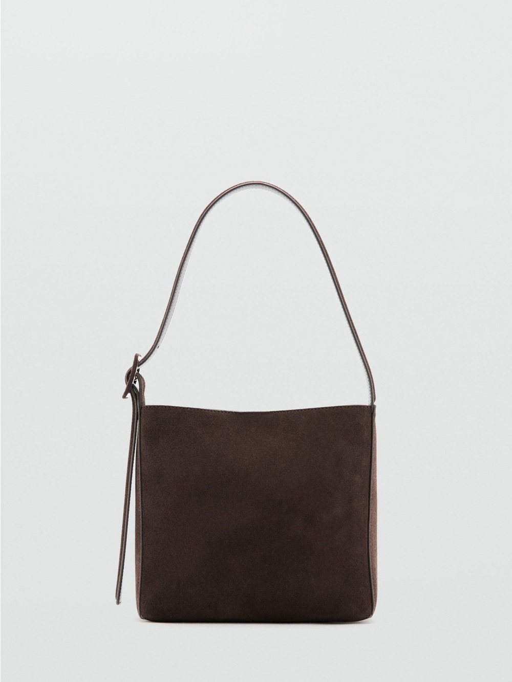 New SUEDE LEATHER SHOPPER BAG - Picture 4 of 10
